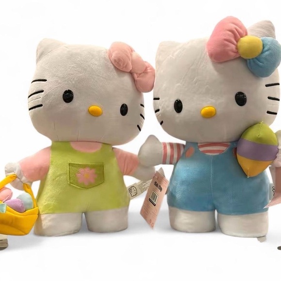 2026 Hello Kitty Easter Greeter Plushies Set of 2